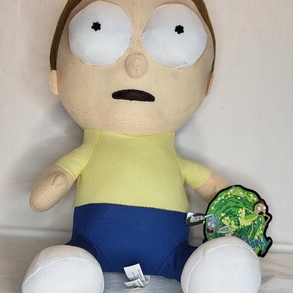 Rick And Morty T-Shirt men small / & Plush 10" Morty 2018 w Tag - Excellent Cond - Picture 7 of 16